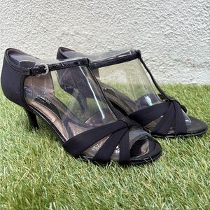 Vintage Naturalizer N5 Comfort Princeton Black Heels Size 6